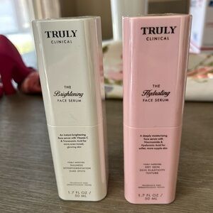 New TRULY Clinical Face Serums - Brightening & Hydrating